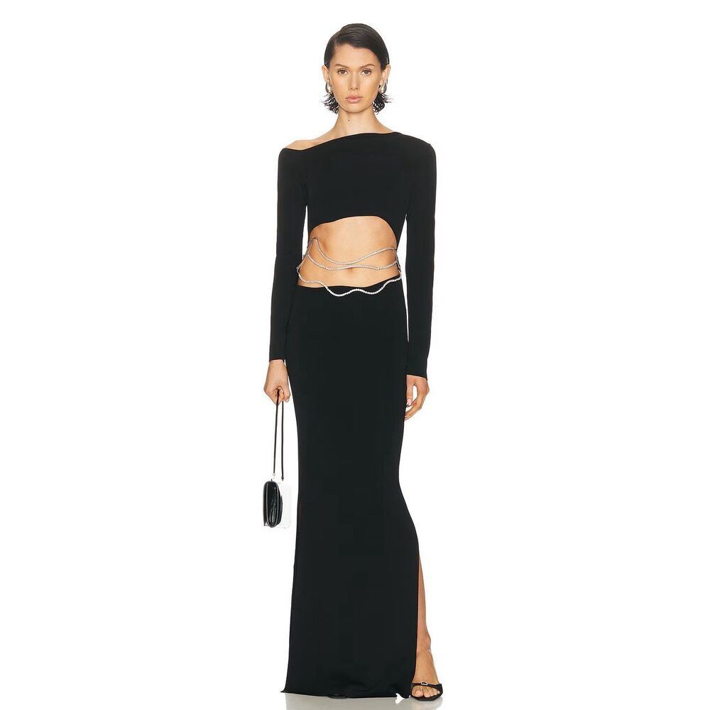 AYA MUSE Lero Black Dress Size XS With Tags Defect